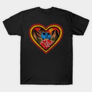 Traditional Heart Vanlife tattoo T-Shirt